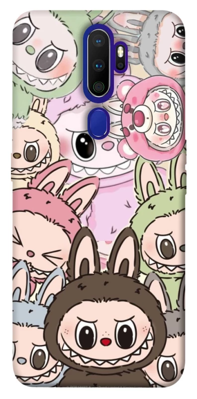 Чохол на Oppo A5 (2020) / Oppo A9 (2020) All Labubu 3 фото 1 з 1