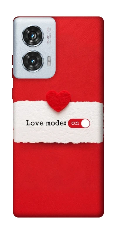 Чохол на Motorola Edge 50 Fusion Love Mode ON фото 1 з 1