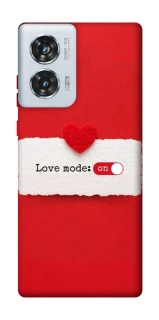 Чохол на Motorola Edge 50 Fusion Love Mode ON фото 1 з 1
