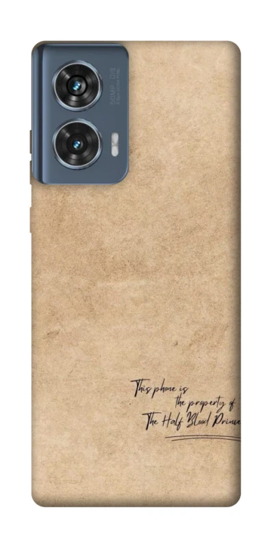 Чохол на Motorola Edge 50 Harry Potter Half-Blood Prince фото 1 з 1