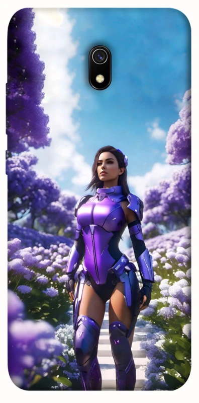 Чохол на Xiaomi Redmi 8a Cyber space girl ver.4 фото 1 з 1