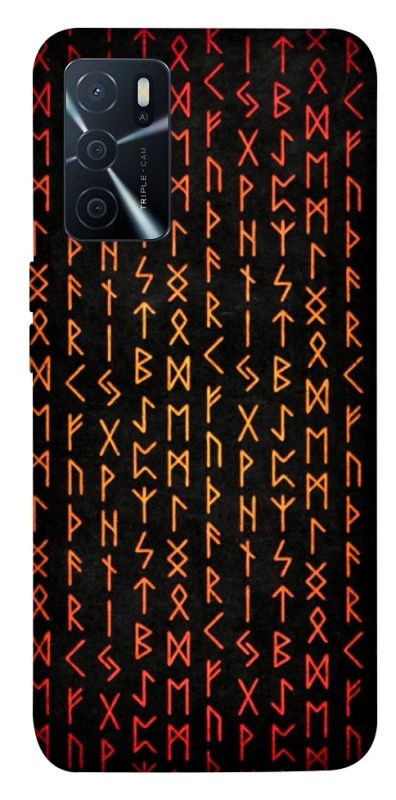 Чехол на Oppo A16s / A16 Руны фото 1 из 1