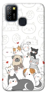 Чехол на Infinix Hot 10 Lite Funny Pets фото 1 из 1