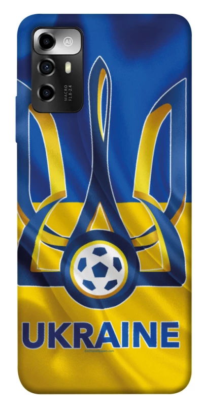 Чехол на ZTE Blade A72 Футбольный Герб v3 фото 1 из 1