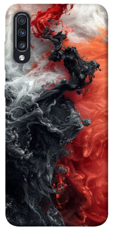 Чохол на Samsung Galaxy A70 (A705F) Black and Red фото 1 з 1