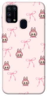 Чехол на Samsung Galaxy M31 Pink bows and Labubus фото 1 из 1