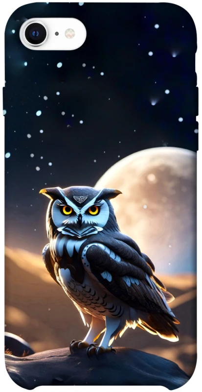 Чехол на Apple iPhone SE (2020) Cyber ​​owl фото 1 из 1