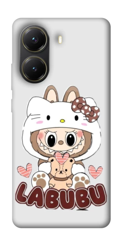 Чохол на Xiaomi Poco X7 Pro Hello Kitty Labubu фото 1 з 1