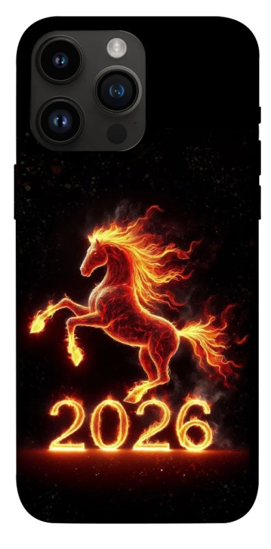 Чехол на Apple iPhone 14 Pro Max (6.7") Red Fire Horse ver.1 фото 1 из 1