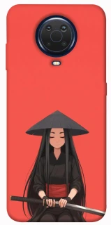 Чохол на Nokia G20 / G10 / 6.3 Red samurai фото 1 з 1