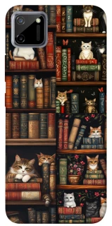 Чехол на Realme C11 Cats & Books фото 1 из 1