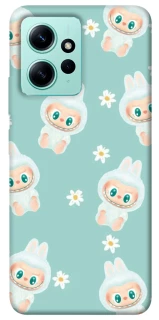 Чехол на Xiaomi Redmi Note 12 4G Labubu Green фото 1 из 1