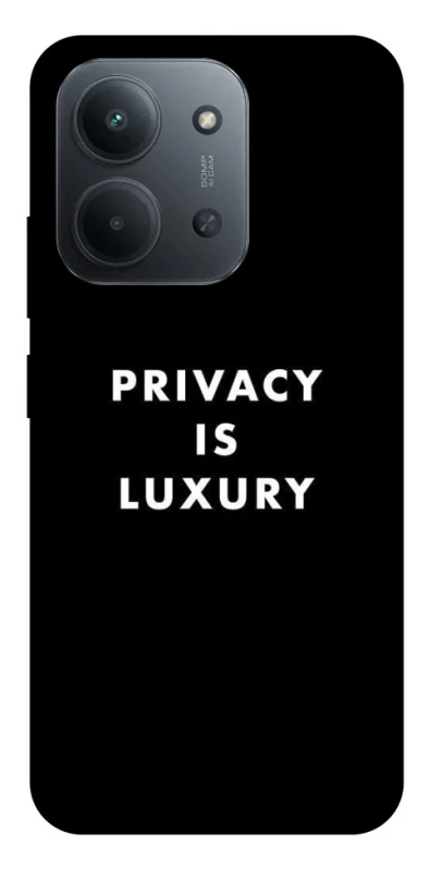 Чохол на Xiaomi Redmi 15C (Global) Privacy is luxury фото 1 з 1