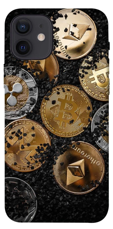 Чехол на Apple iPhone 12 (6.1") Many coins v2 фото 1 из 1