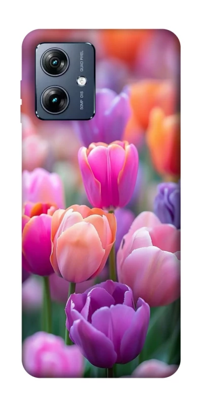 Чохол на Motorola Moto G54 Power Тюльпанове поле фото 1 з 1