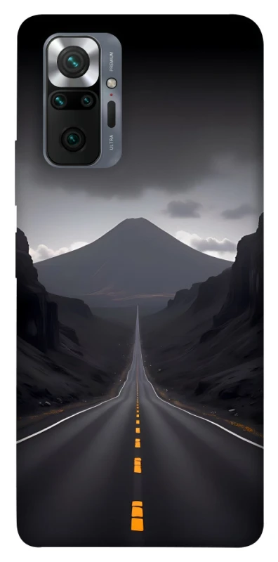 Чехол на Xiaomi Redmi Note 10 Pro Black mountains фото 1 из 1