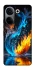 Чехол на TECNO Camon 20 Pro (CK7n) Water And Fire фото 1 из 1