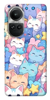 Чехол на Oppo Reno 10 Funny Kittens ver.3 фото 1 из 1