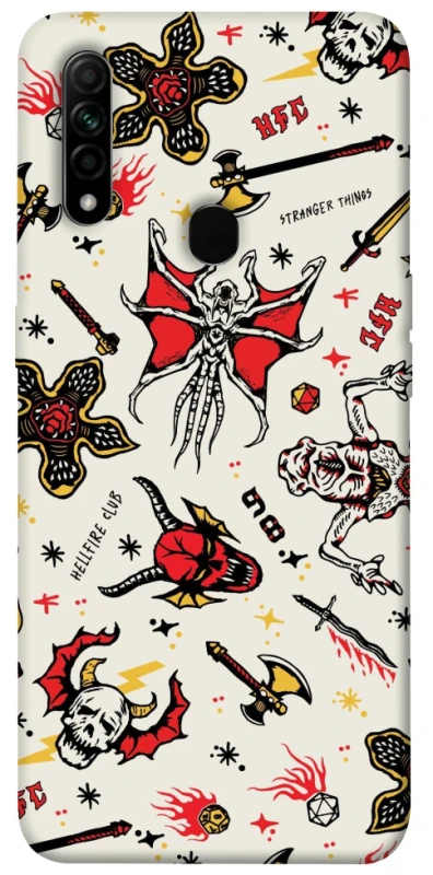Чехол на Oppo A31 Stranger Things ver.2 фото 1 из 1