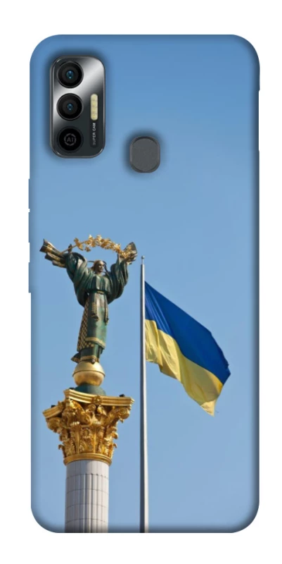 Чехол на TECNO Spark 7 Главные символы Укрины фото 1 из 1