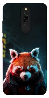 Чехол на Xiaomi Redmi 8 Cyber Red Panda фото 1 из 1