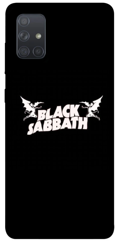 Чохол на Samsung Galaxy A71 Black Sabbath logo ver.2 фото 1 з 1