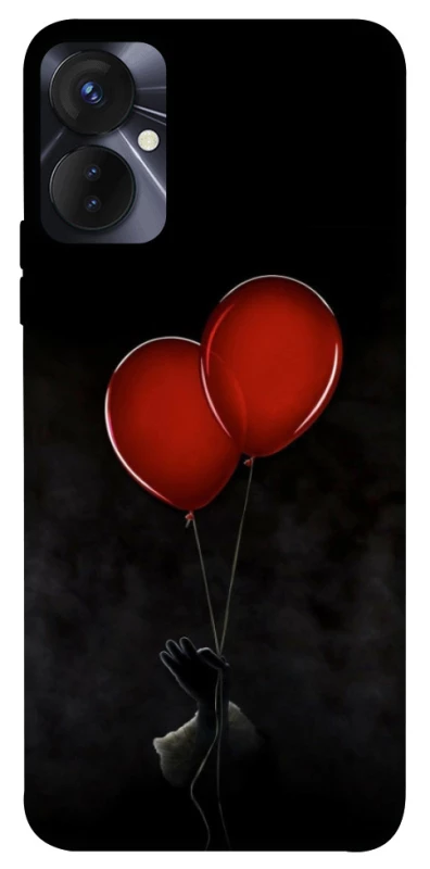 Чехол на TECNO Spark 9 Pro Reds Balloons фото 1 из 1