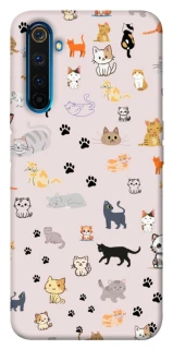 Чохол на Realme 6 Pro Cat style ver.1 фото 1 з 1