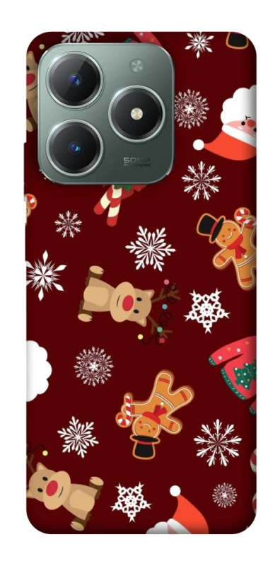 Чохол на Realme C61 Новорічний v6 фото 1 з 1