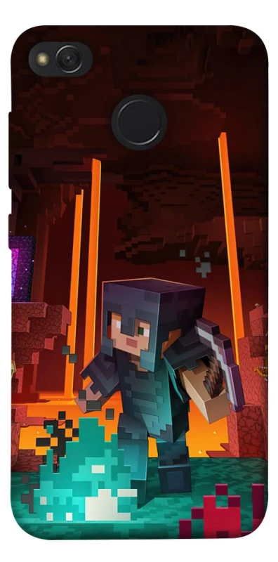 Чехол на Xiaomi Redmi 4X Minecraft game adventure фото 1 из 1