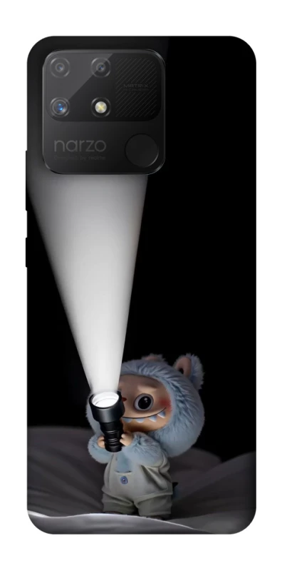 Чохол на Realme Narzo 50A Labubu with flashlight ver.3 фото 1 з 1