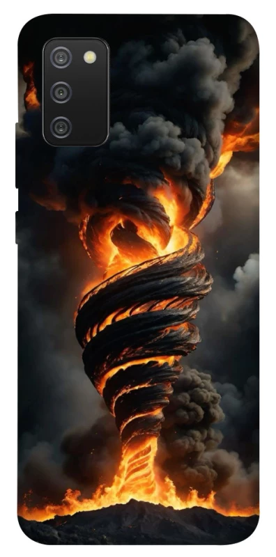Чехол на Samsung Galaxy A02s Огненный торнадо фото 1 из 1