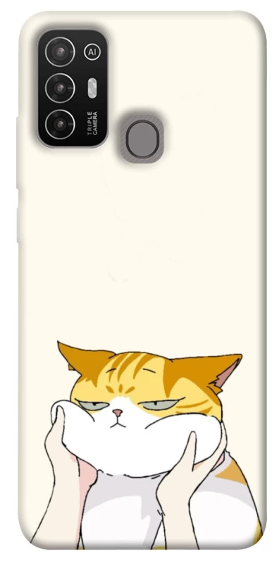 Чохол на ZTE Blade A52 Cat bun фото 1 з 1