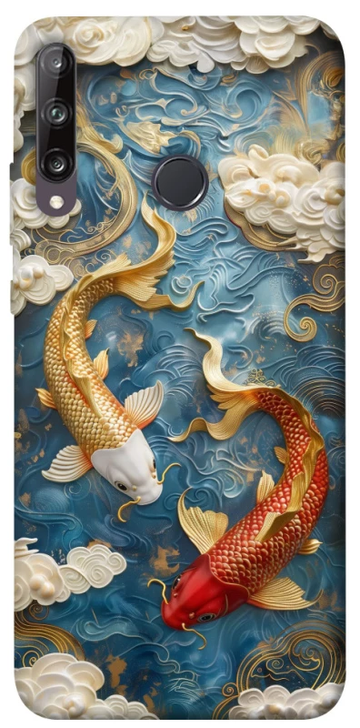 Чохол на Huawei P40 Lite E Koi carp фото 1 з 1