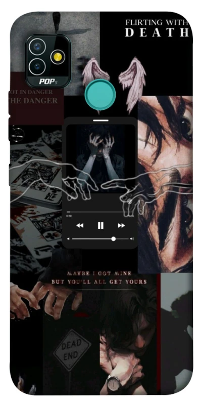 Чохол на TECNO POP 5 Flirt collage фото 1 з 1