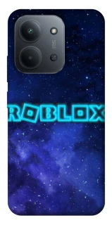 Чехол на Xiaomi Redmi 15C (EU) Roblox Space Logo Blue фото 1 из 1