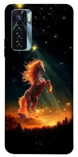Чехол на TECNO Camon 17 Pro Red Fire Horse ver.2 фото 1 из 1