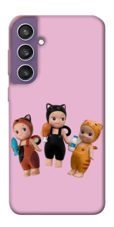 Чохол на Samsung Galaxy S23 FE Cat Cafe Trio фото 1 з 1