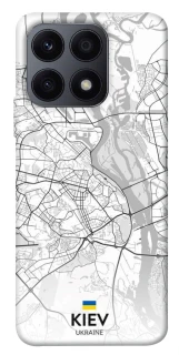 Чохол на Huawei Honor X8a Kiev white map фото 1 з 1
