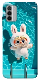 Чехол на Nokia G42 Labubu in the pool ver.2 фото 1 из 1