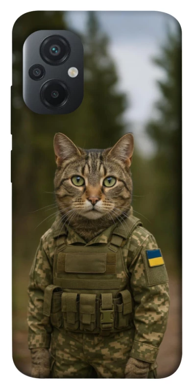 Чехол на Xiaomi Poco M5 Кот защитник фото 1 из 1