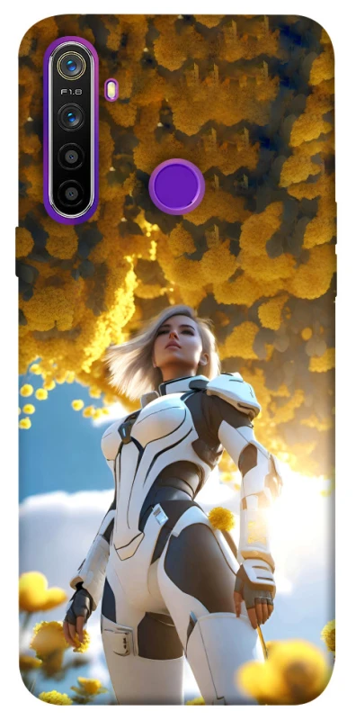 Чохол на Realme 5 Cyber space girl ver.3 фото 1 з 1
