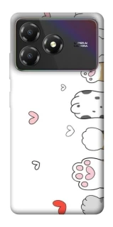 Чехол на ZTE Blade A36 Paws фото 1 из 1