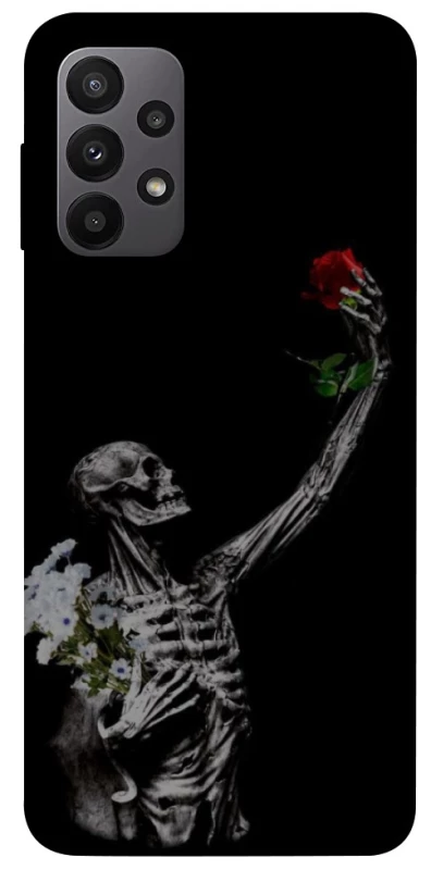 Чехол на Samsung Galaxy A23 4G Skeleton vs Rose фото 1 из 1