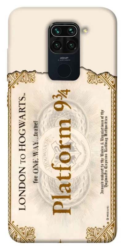 Чохол на Xiaomi Redmi Note 9 / Redmi 10X Ticket 9-3/4 фото 1 з 1