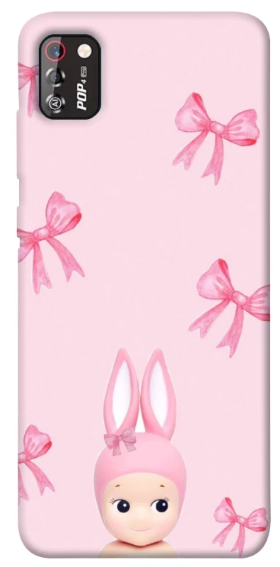 Чохол на TECNO POP 4 Pro Ribbon Bunny фото 1 з 1