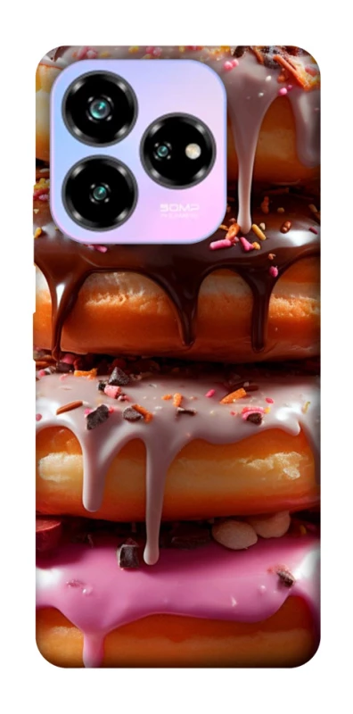 Чохол на ZTE Nubia V60 Desing Пончики фото 1 з 1