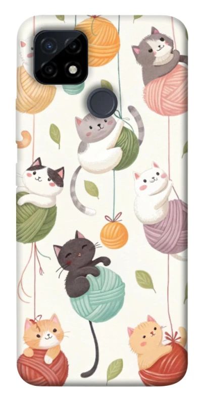 Чохол на Realme C12 Funny Kittens фото 1 з 1