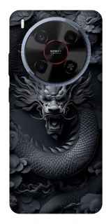 Чехол на ZTE Blade V70 Max black dragon фото 1 из 1