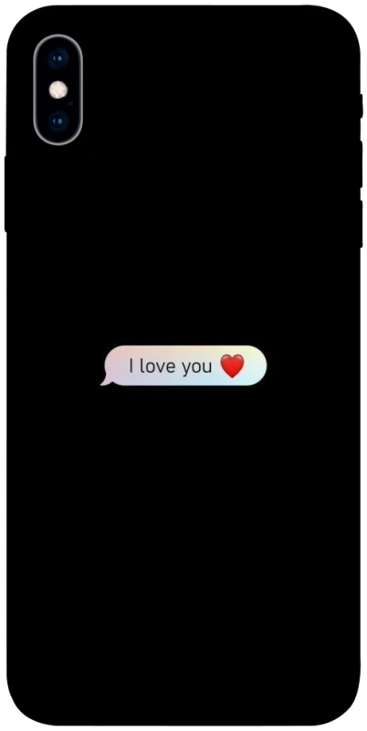 Чохол на Apple iPhone X (5.8") Love aesthetic ver.10 фото 1 з 1